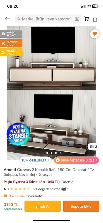 Tv ünitesi
