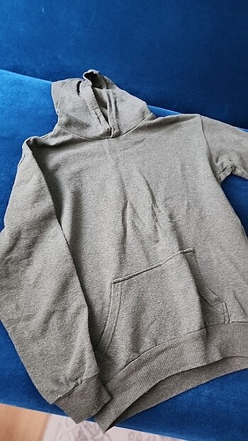 Kapüşonlu oversize sweatshirt. Unisex