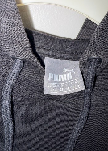 Puma Siyah Kadın Kapüşonlu Sweatshirt - Görsel 3