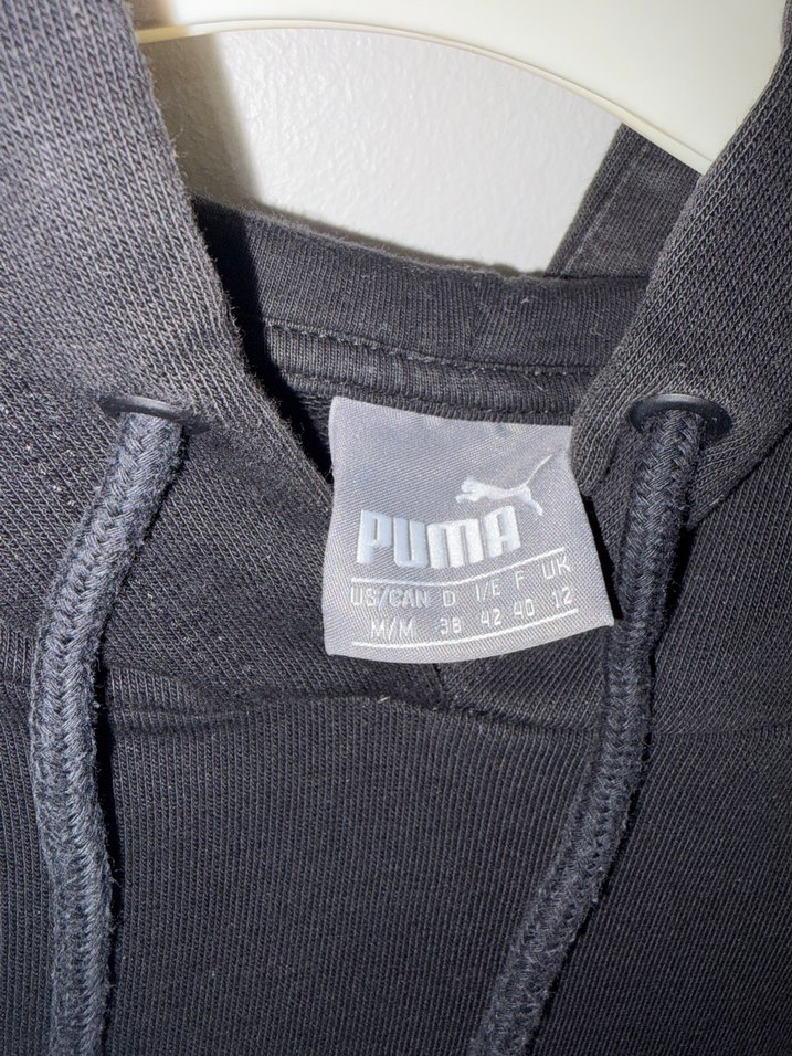 Puma Siyah Kadın Kapüşonlu Sweatshirt - Görsel 3