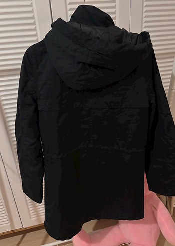 HM Siyah Düğmeli mont - Görsel 5