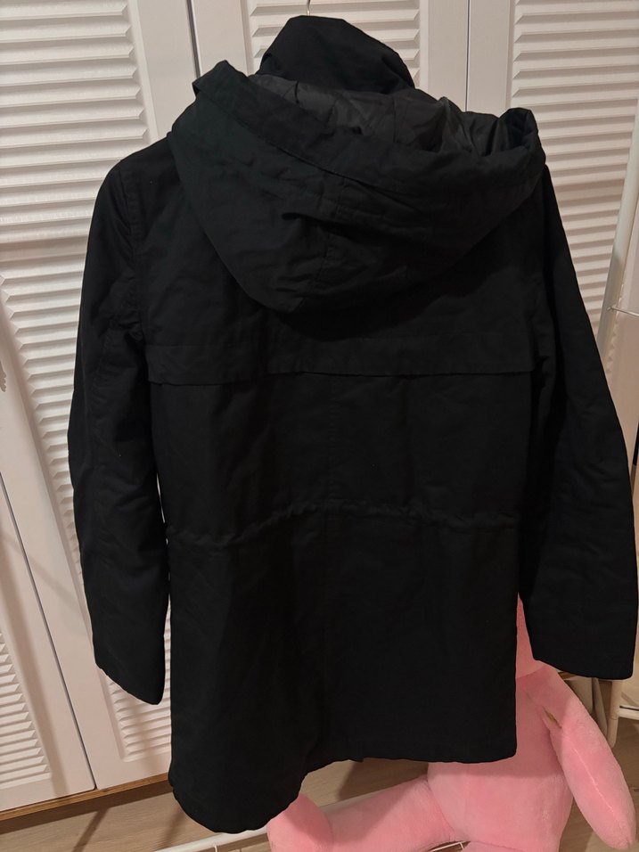 HM Siyah Düğmeli mont - Görsel 5