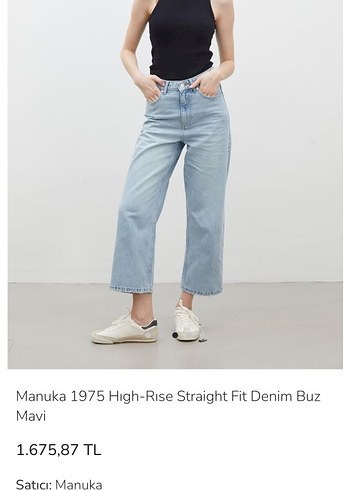 Mavi Jeans Manuka 1975 Yüksek Bel Düz Kesim Denim Pantolon