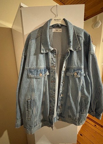 Salaş Kesim Kadın Denim Ceket - Görsel 6