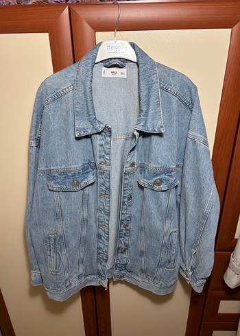 Salaş Kesim Kadın Denim Ceket - Görsel 15