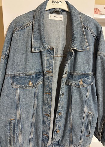 Salaş Kesim Kadın Denim Ceket - Görsel 11