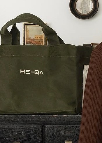 Yeşil Baskılı Kadın Omuz Çantası - Görsel 3