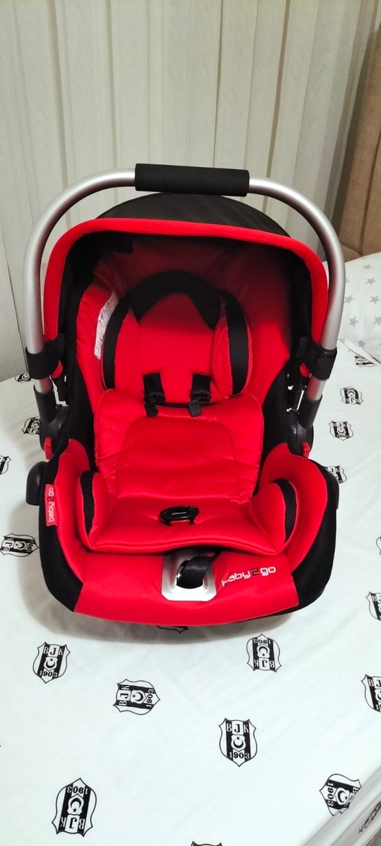 Kırmızı Bebek Oto Koltuğu - Görsel 4