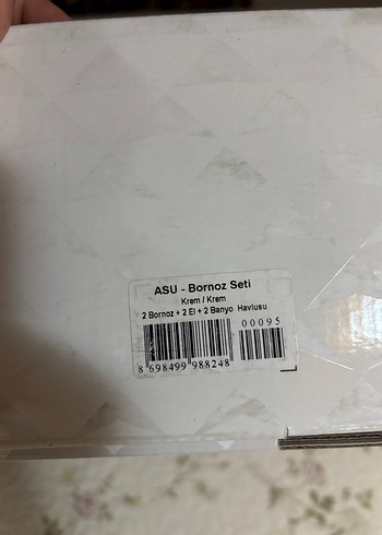 Bornoz seti - Görsel 11