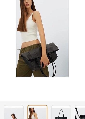 Stradivarius Stradivarius tote çanta