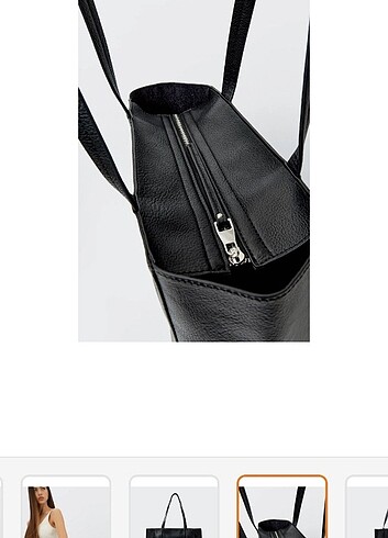 Beden Stradivarius tote çanta