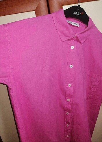 s Beden pembe Renk Pembe Suud collection gömlek