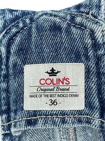 36 Beden mavi Renk Colin's Kısa Salopet %70 İndirimli.