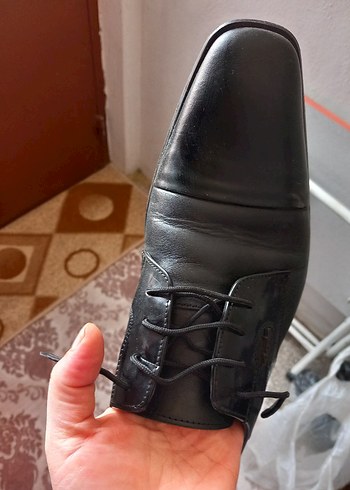 41 Beden siyah Renk Siyah Klasik Goth Erkek Ayakkabıları