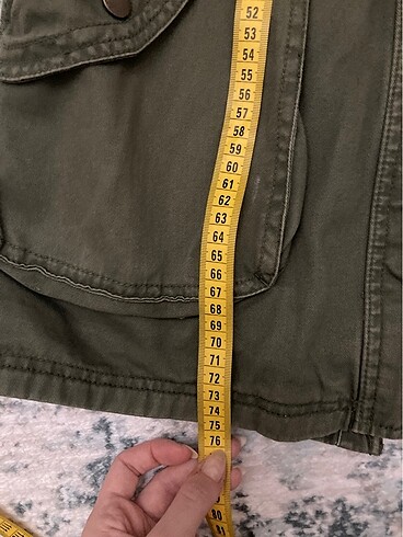 Haki parka trençkot - Görsel 10