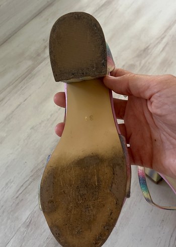 Kız Çocuk Pastel Renkli Bağcıklı Özel Ayakkabı - Görsel 3