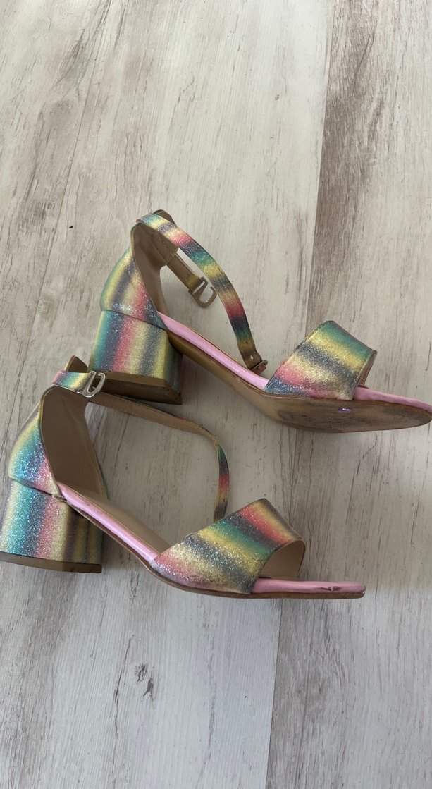 Kız Çocuk Pastel Renkli Bağcıklı Özel Ayakkabı - Görsel 4