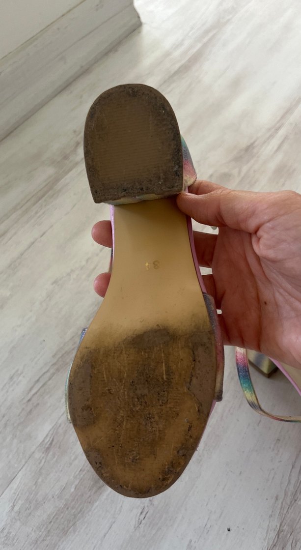 Kız Çocuk Pastel Renkli Bağcıklı Özel Ayakkabı - Görsel 3