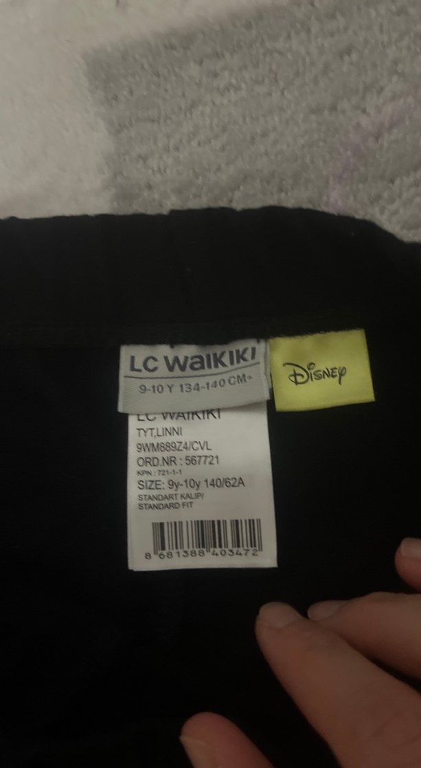 Kız Çocuk Baskılı Streç Tayt - Görsel 2