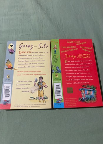  Beden Renk Roald Dahl İngilizce Çocuk Kitapları Seti