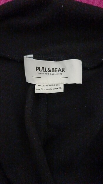 s Beden siyah Renk Pull and bear pantolon