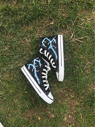 şimşek desen converse