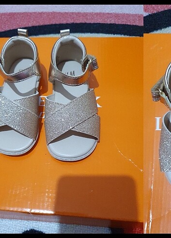 H&M 20-21 numara kız çocuk sandalet