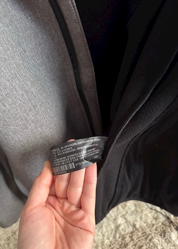 Gri Kapüşonlu Fermuarlı Erkek Ceket - Görsel 4