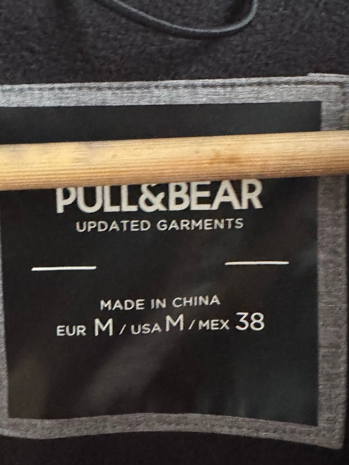 Gri Kapüşonlu Fermuarlı Erkek Ceket - Görsel 2