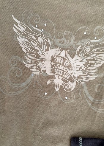 Pull Bear Uzun Kollu Tişört - Görsel 2