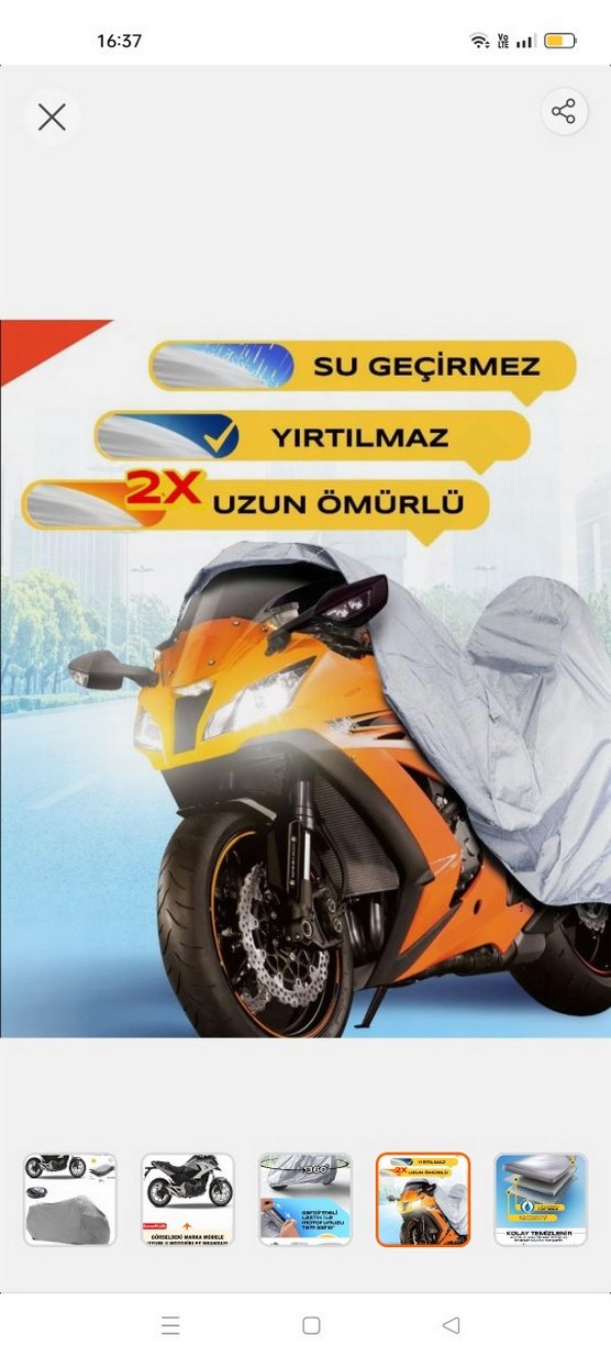 motosiklet kilifi - Görsel 3