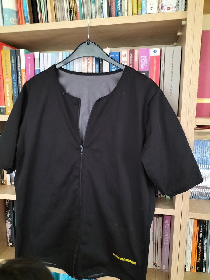 Siyah Fermuarlı Termal zayıflama takim - Görsel 3