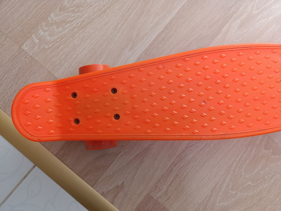 Renkli Turuncu Çocuk Scooterı - Görsel 4