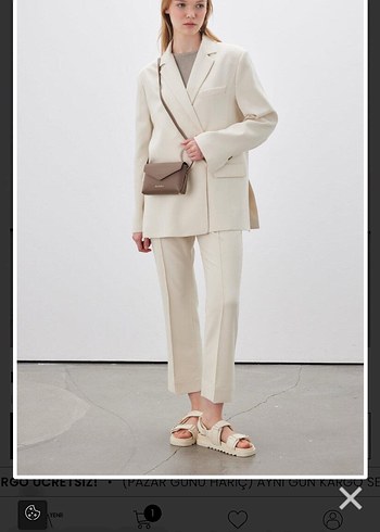 Kadın Blazer Ceket pantolon takım