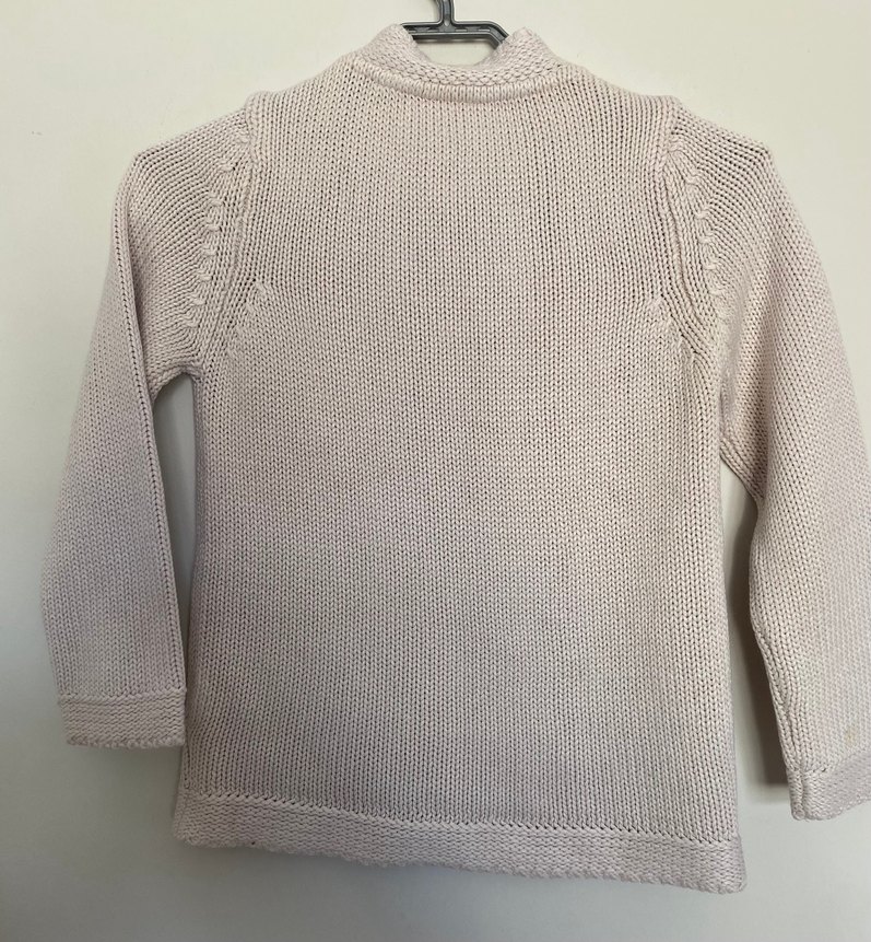 Renkli Düğmeli Nakışlı Kız Hırka - Görsel 2