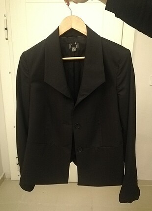 Siyah blazer ceket 