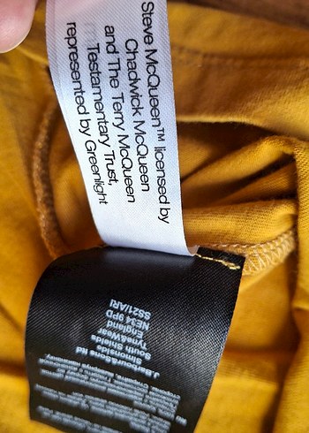 Barbour Baskılı Sarı Erkek Tişört - Görsel 8