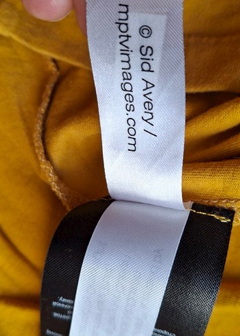 Barbour Baskılı Sarı Erkek Tişört - Görsel 7