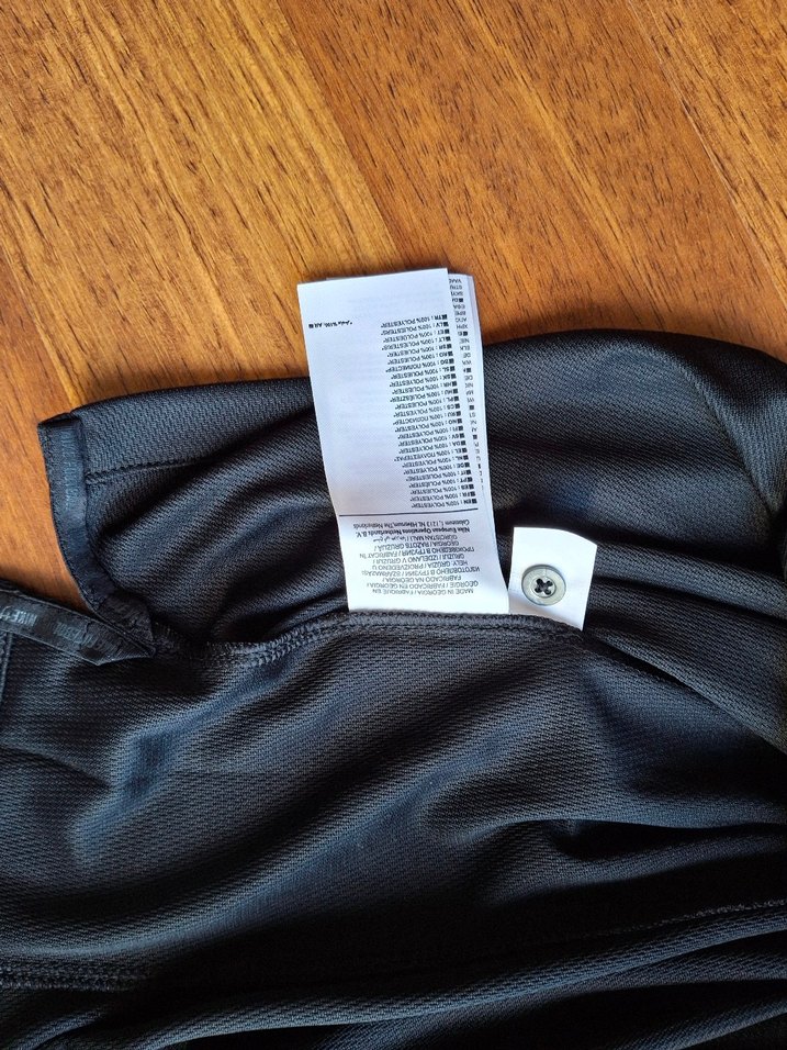 Gri drifit kumas spor Nike Erkek Kısa Kollu Polo Tişört - Görsel 5