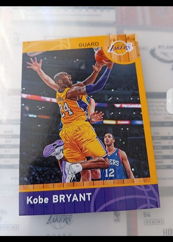Kobe Bryant Lakers Basketbol Kartı
