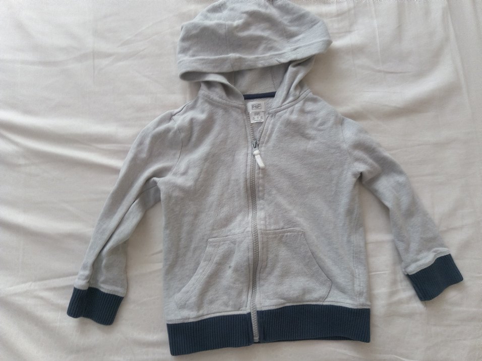 Kız Beyaz Baskılı Sweatshirt - Görsel 3