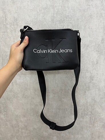 Calvin Klein replika calvin klein siyah omuz çanta