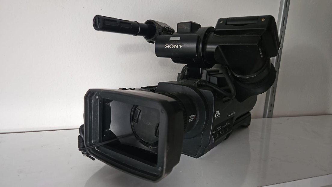 Sony Siyah Video Kamera - Görsel 3