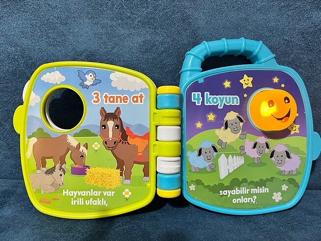  Beden Renk Fisher price hayvanları tanıyalım