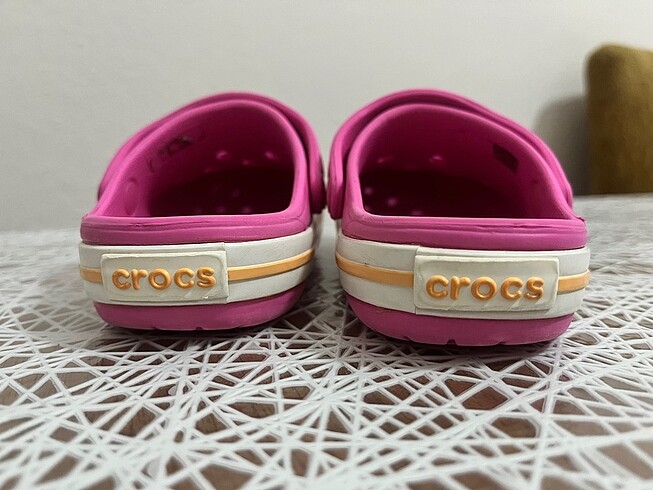22 Beden pembe Renk Pembe crocs terlik