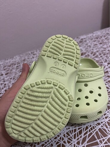 23 Beden yeşil Renk Yeşil crocs terlik
