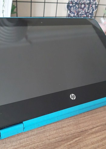 hp Turkuaz Renkli dokunmatik Laptop - Görsel 2