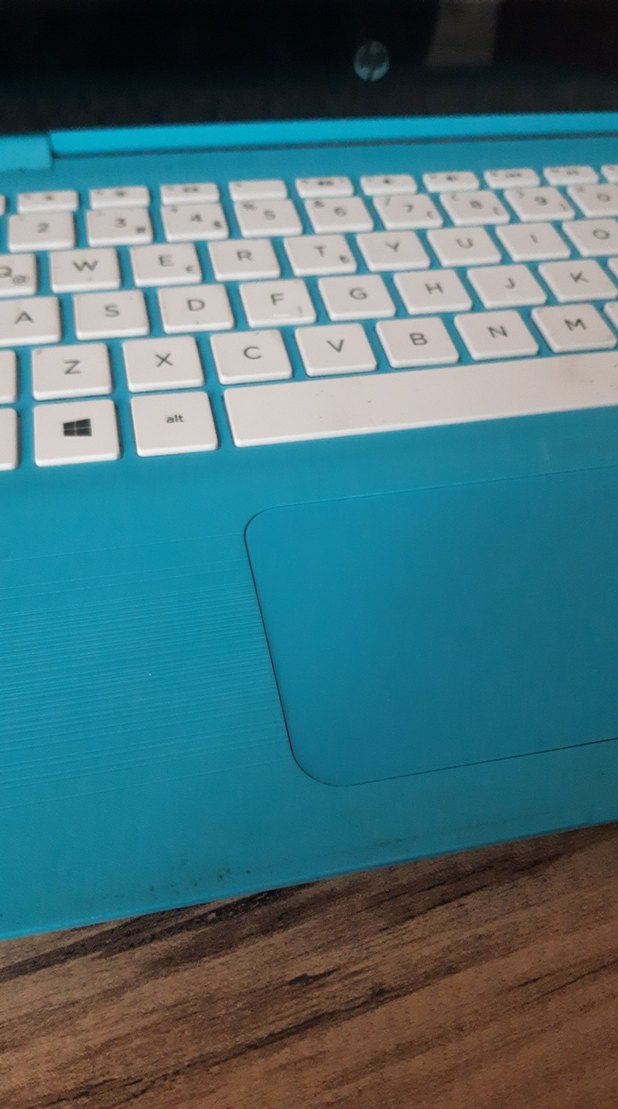 hp Turkuaz Renkli dokunmatik Laptop - Görsel 5