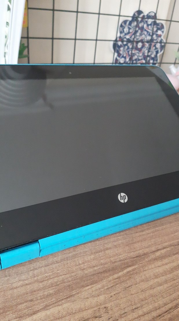 hp Turkuaz Renkli dokunmatik Laptop - Görsel 2