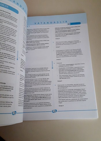 KPSS 2024 Vatandaşlık Soru Bankası Ezberbozan - Görsel 2